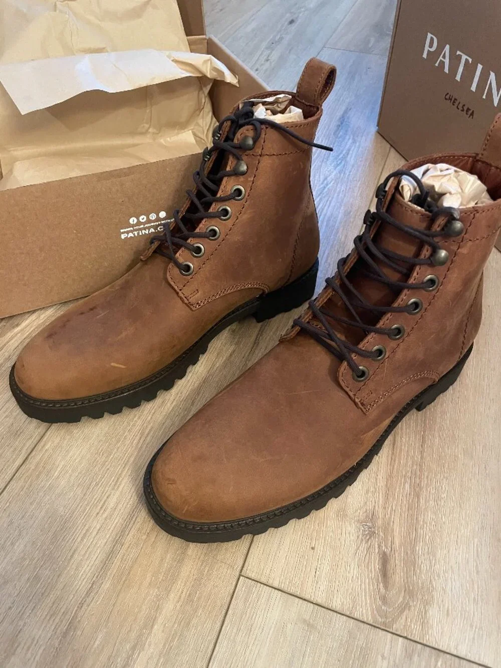 Patina - London Boot Caribou